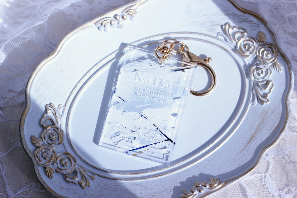 【No.130 鶴丸国永】アクリルキーホルダー