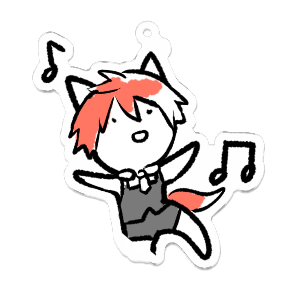 まのびそら アクリルキーホルダー