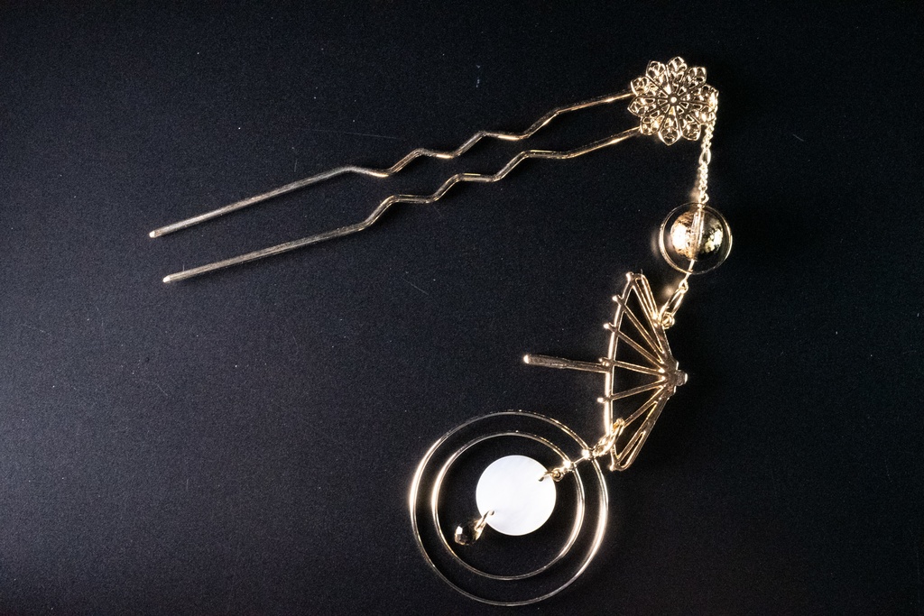 白黒無常　初期衣装　簪