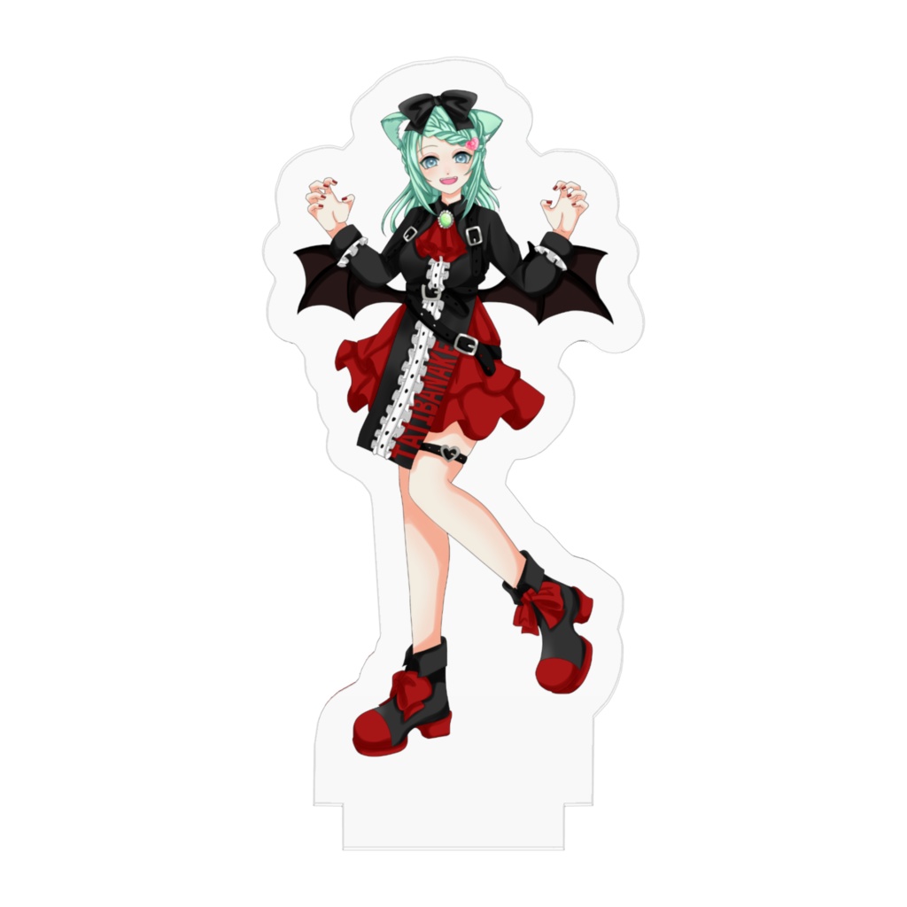 瀬梨りもも猫耳悪魔×マフィア衣装アクリルフィギュア