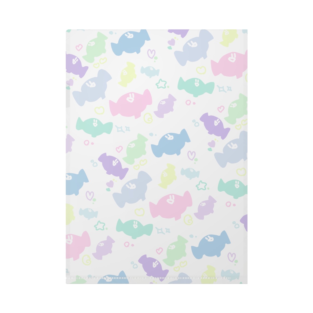 ぞう迷彩クリアファイル