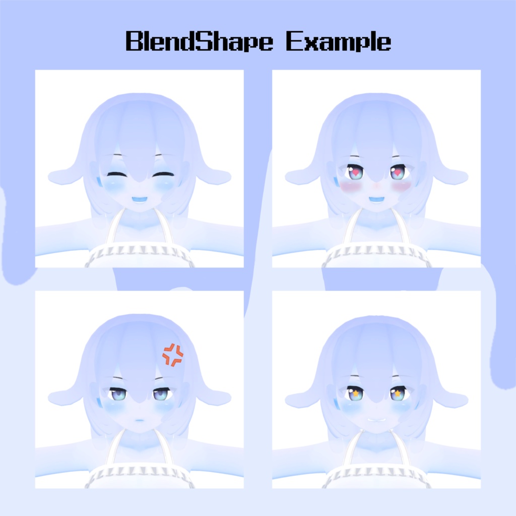 【3Dモデル】スライム娘のハーデリラ