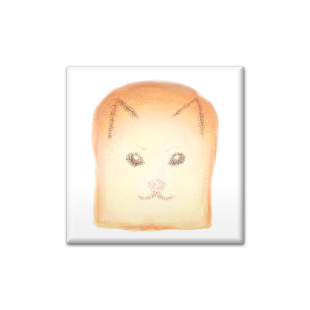 おいぬさまの耳はパンのみみバッチ