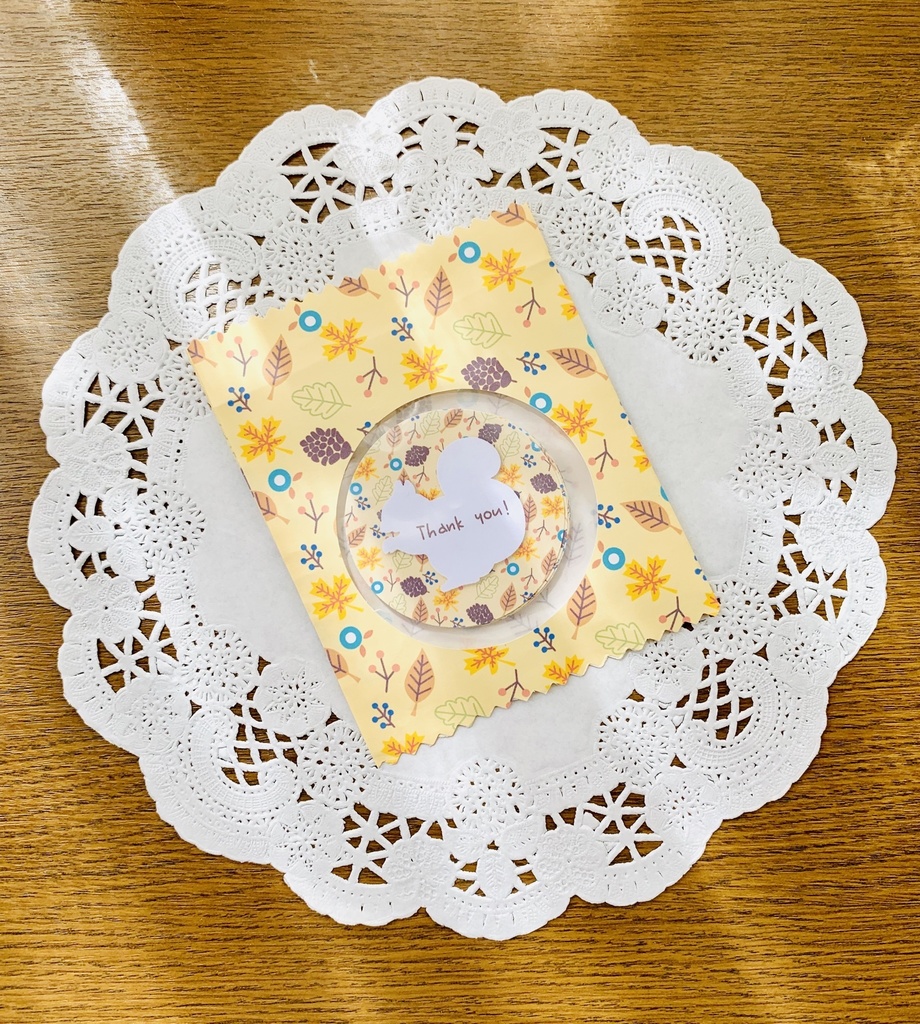 ラッピングシール＊リス
