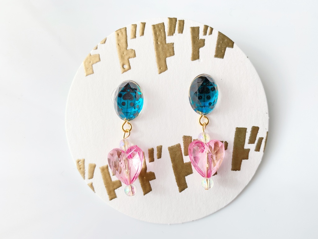 てんとう虫ピアス・イヤリング