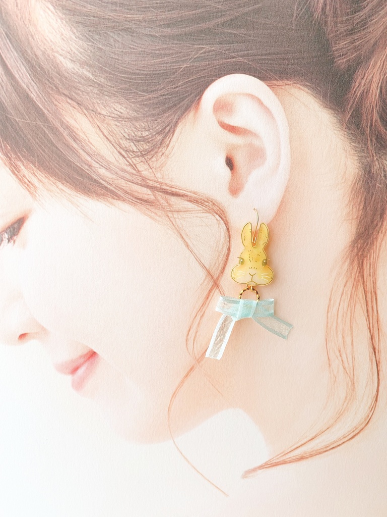 うさちゃんピアス・イヤリング