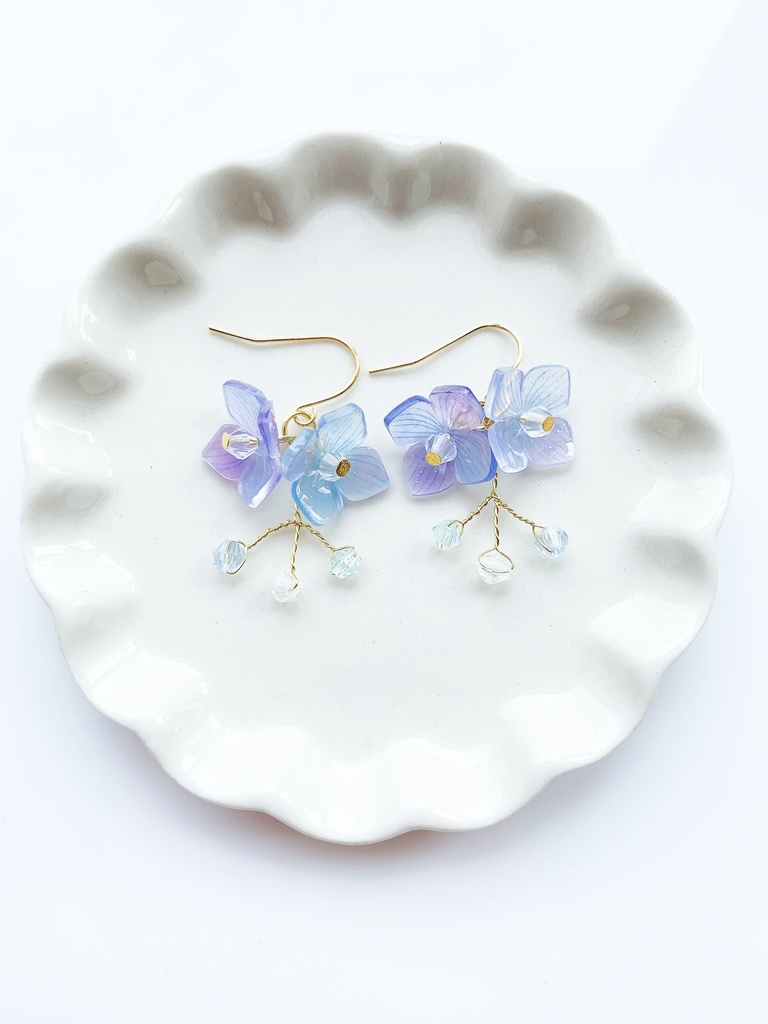 紫陽花アクセサリー