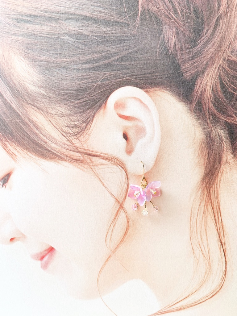 紫陽花アクセサリー