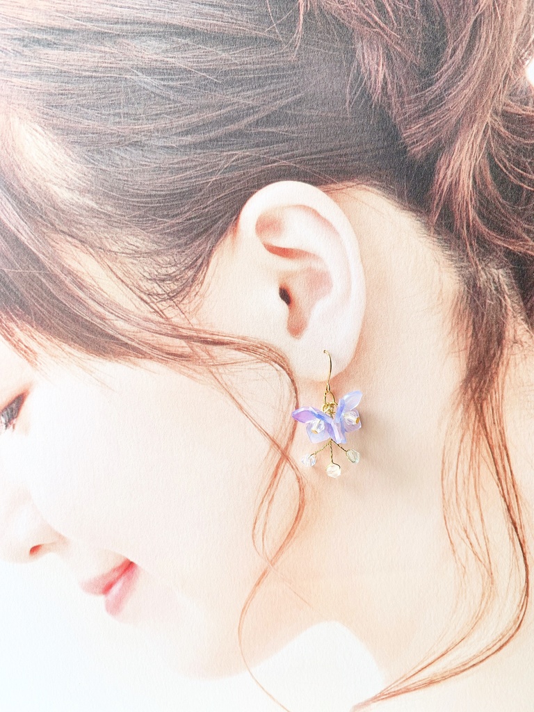 紫陽花アクセサリー