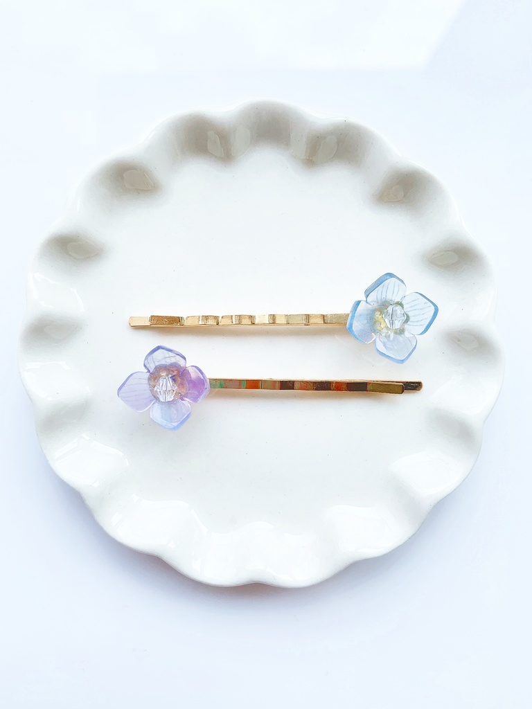 紫陽花アクセサリー