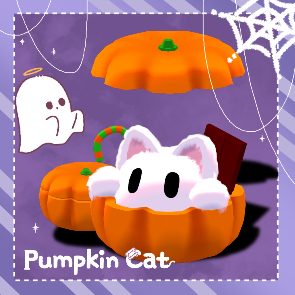 Halloween_Pumpkin Cat