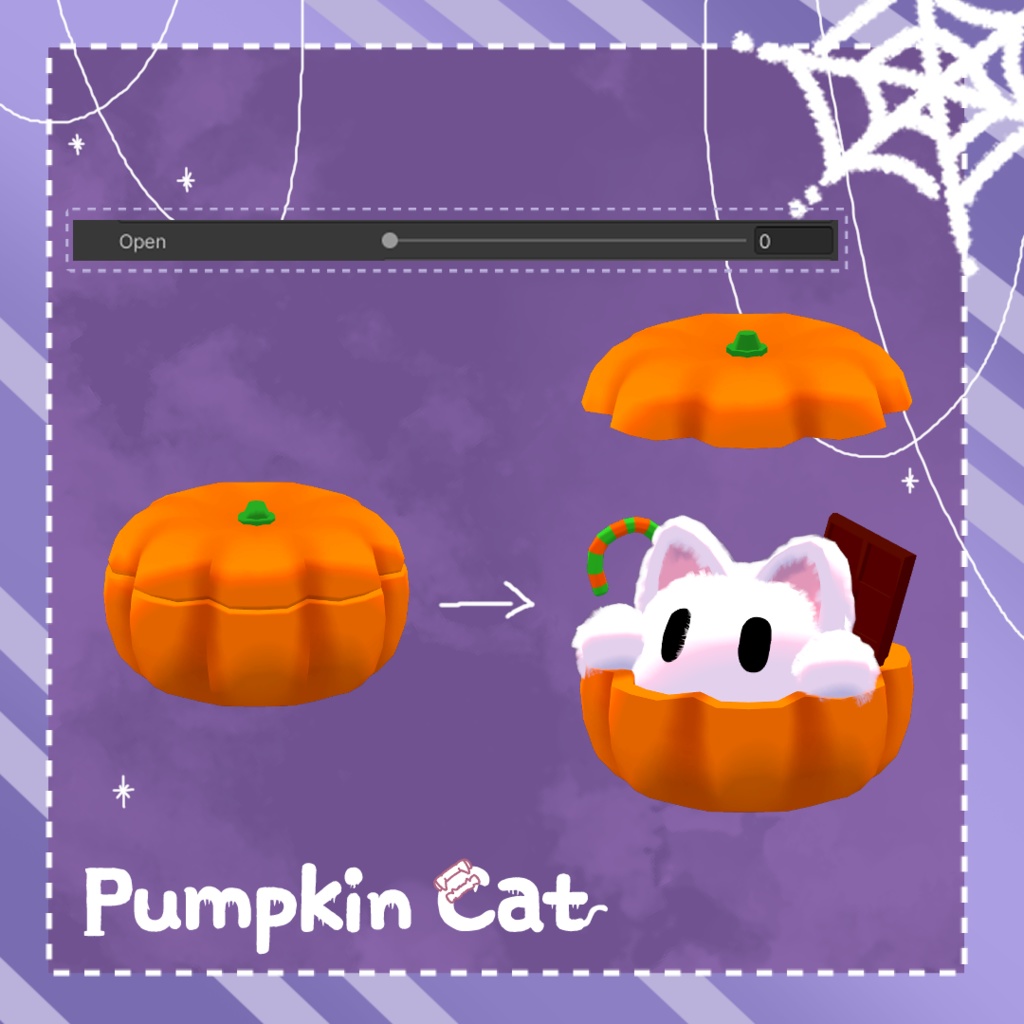 Halloween_Pumpkin Cat
