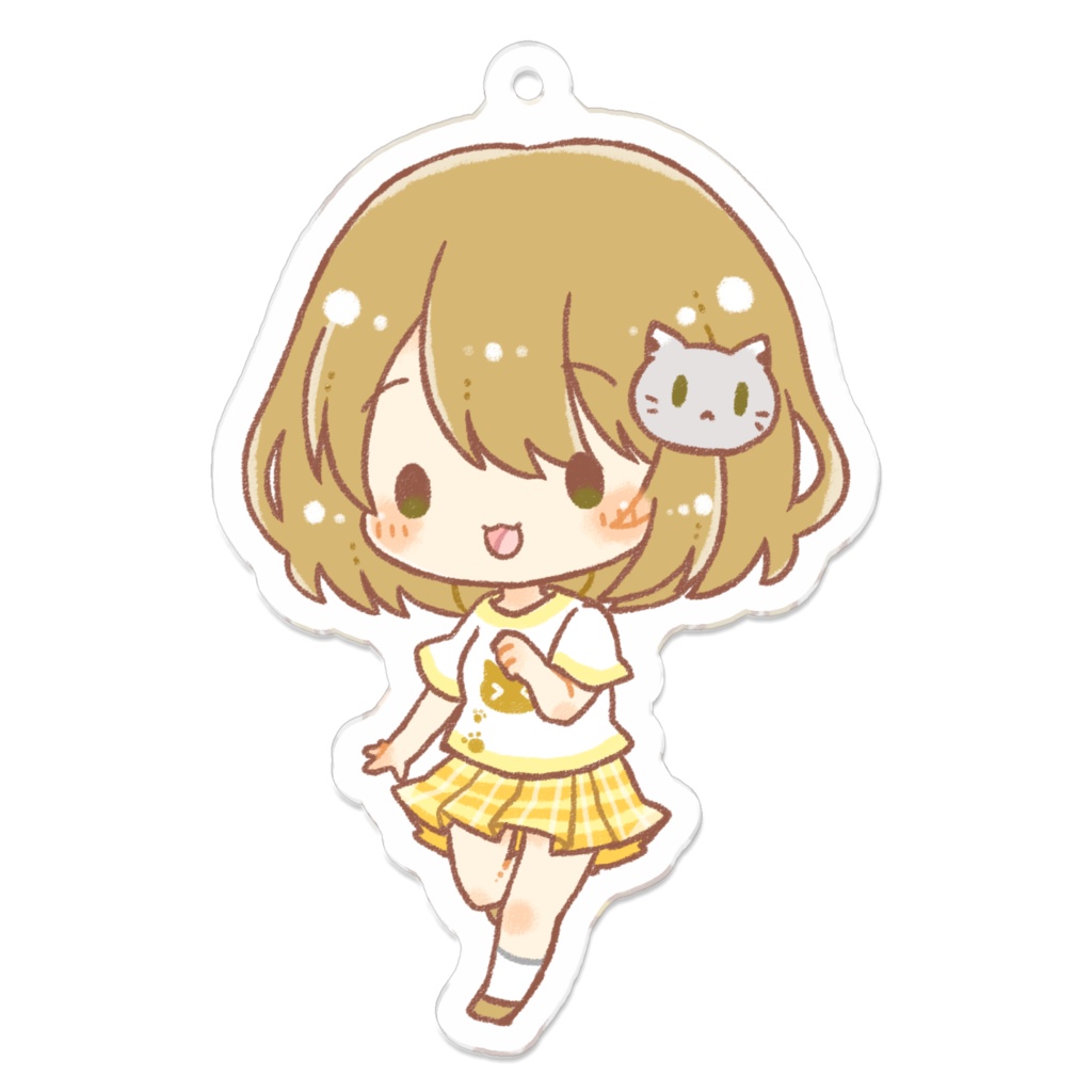 【描きおろし】まどか＿なまゅとりパーリナイ！アクキー