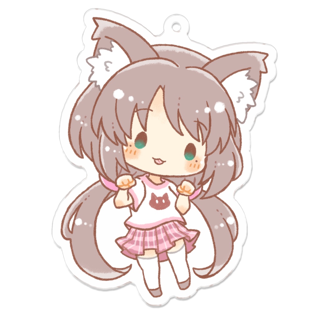 【描きおろし】ゅい＿なまゅとりパーリナイ！アクキー