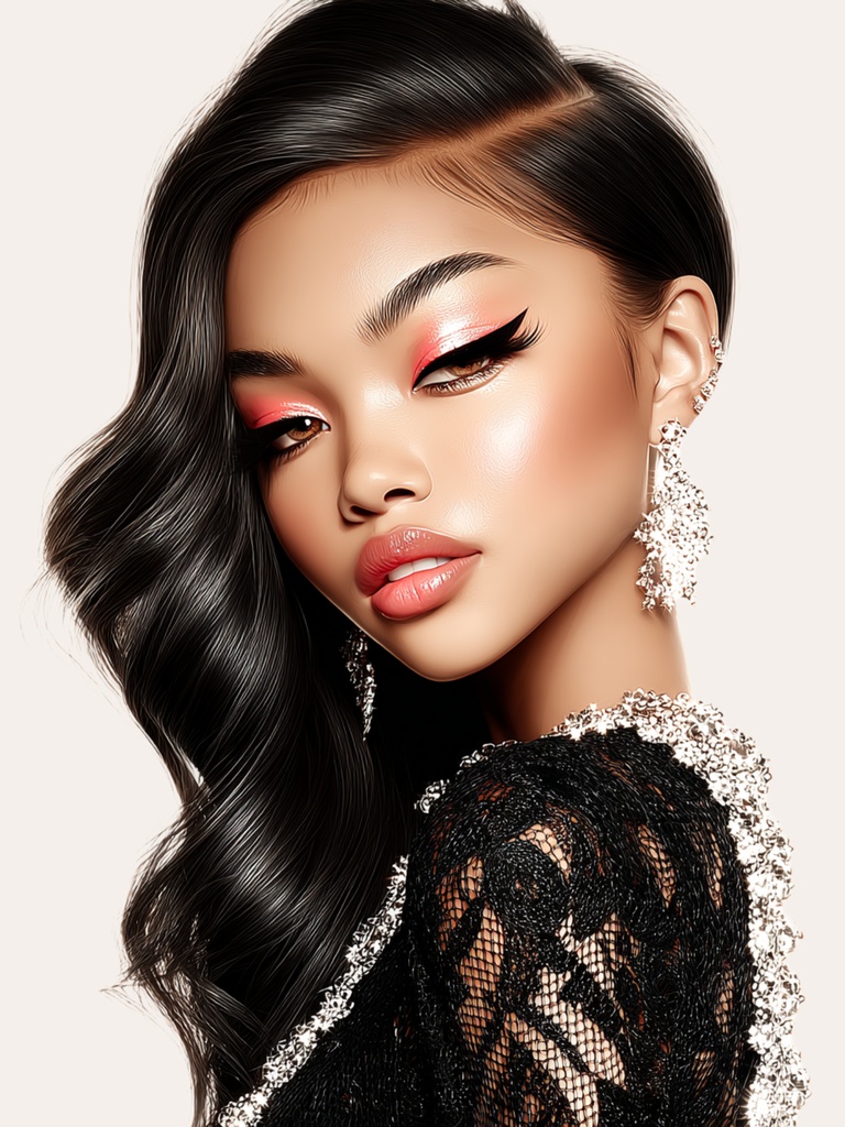 Dark Glam Muse Set (3 PNGs)