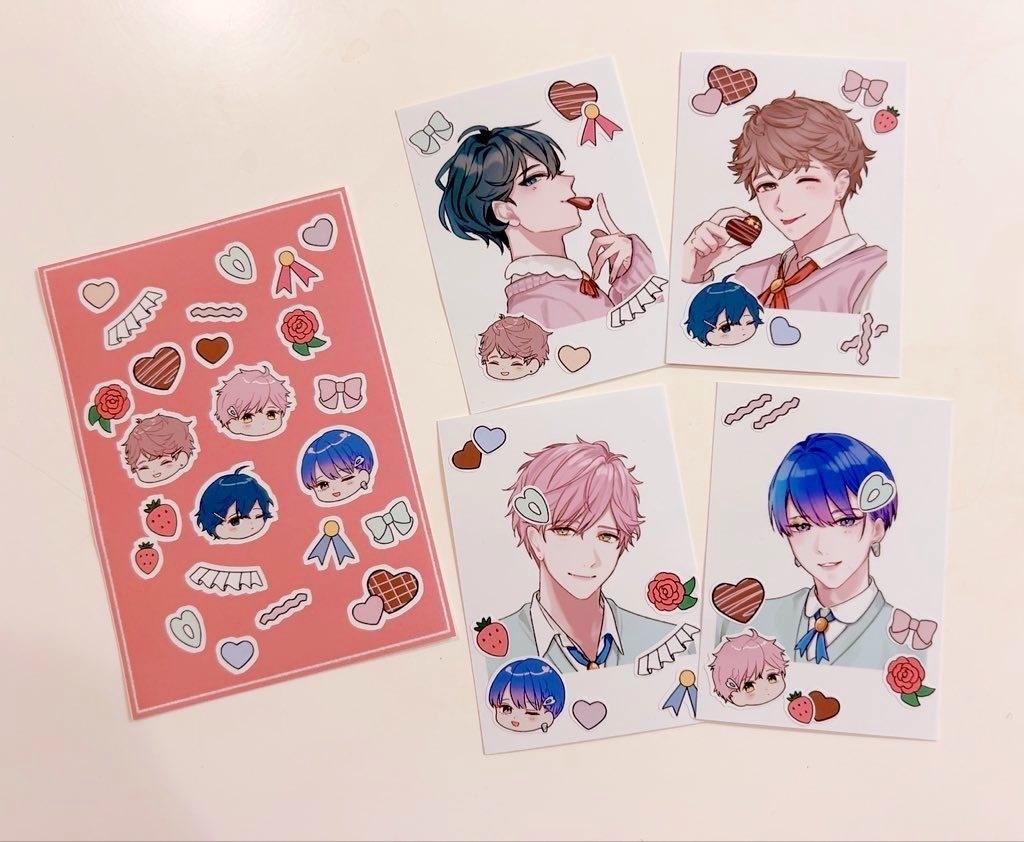 交際部 チェキ＆シールセット