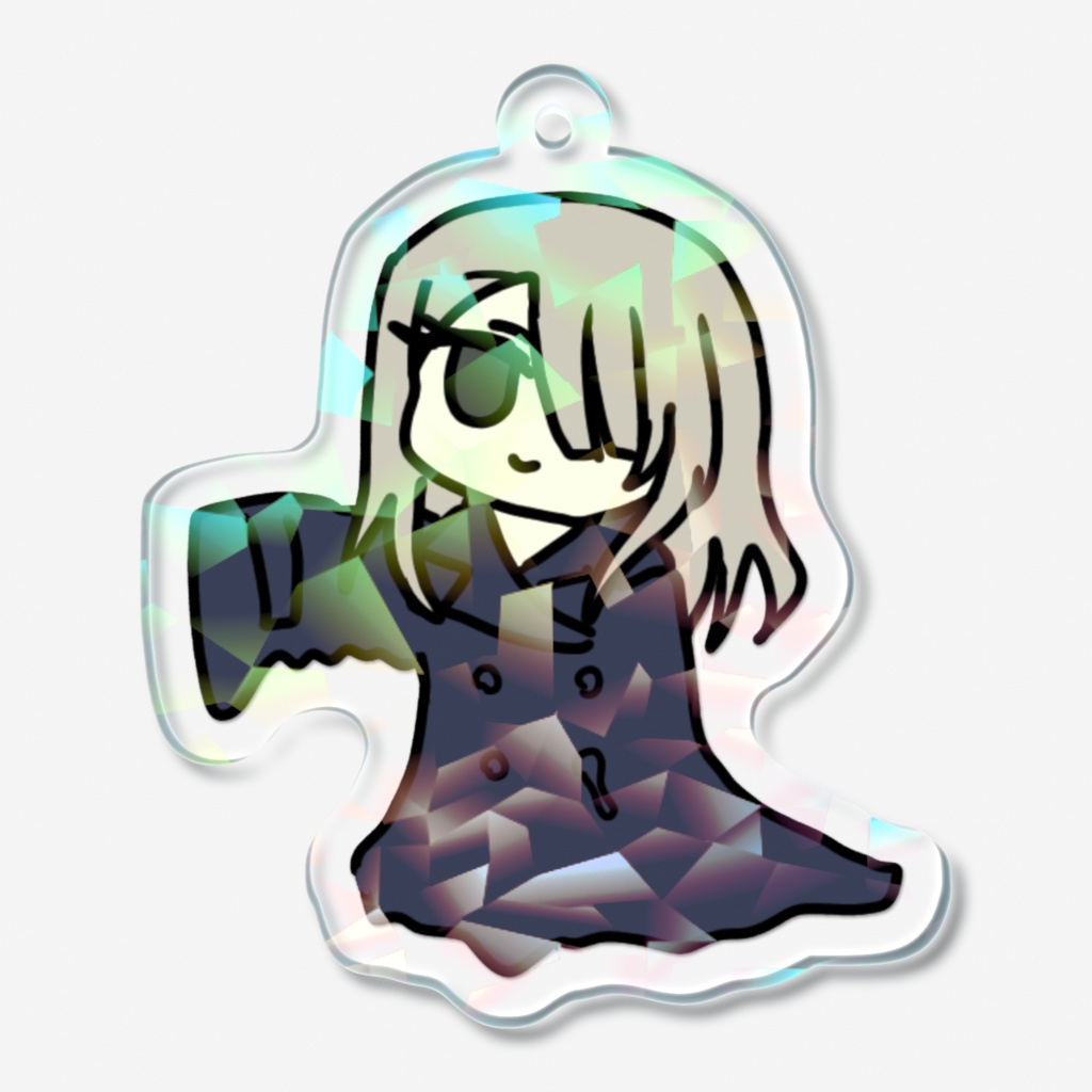 キラキラキーホルダー