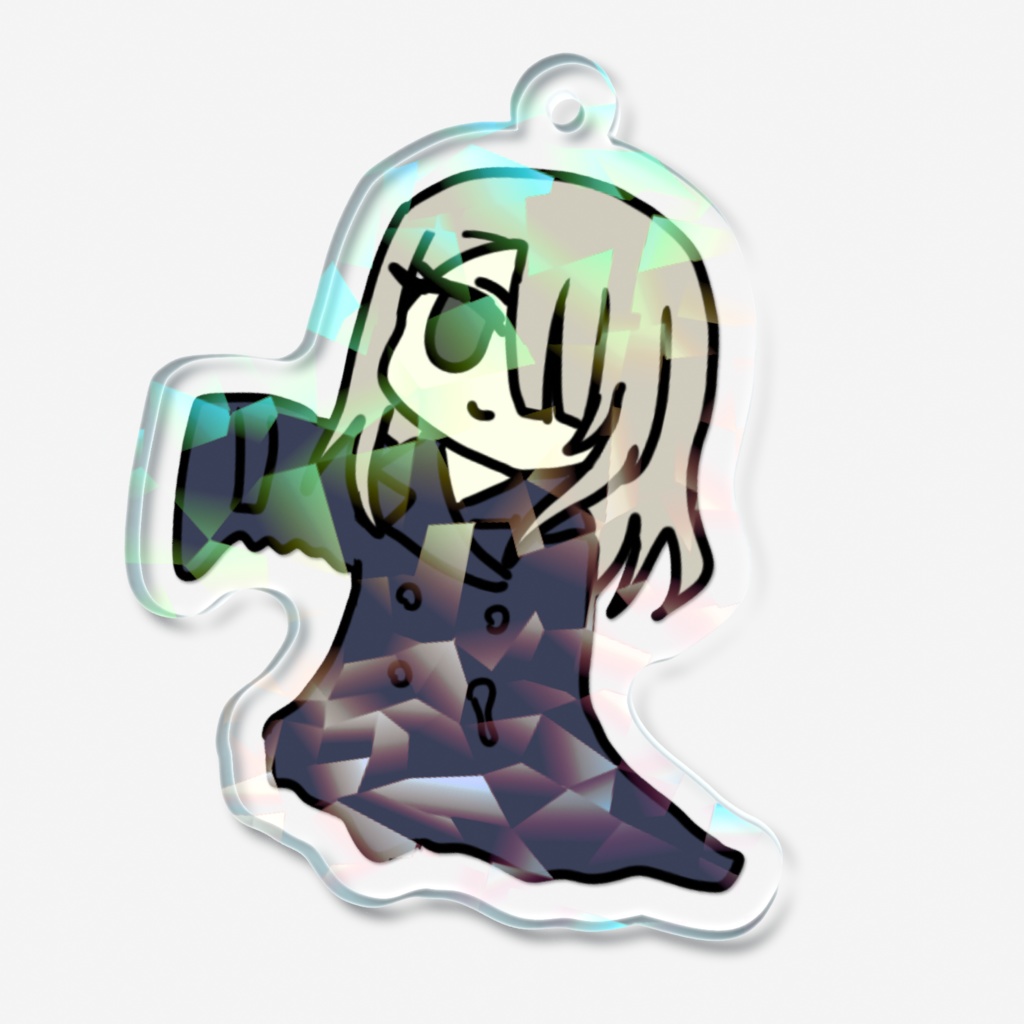 キラキラキーホルダー