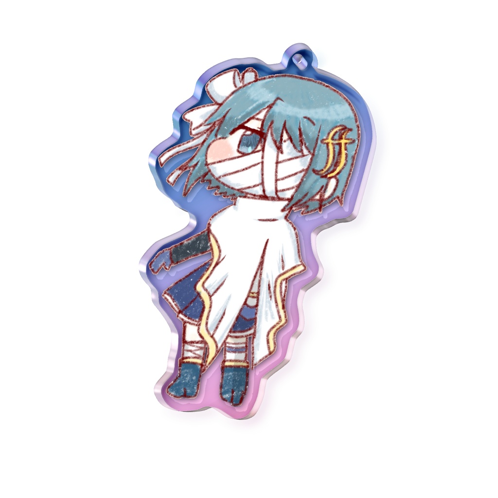 廻天さやかちゃんピカピカアクキー