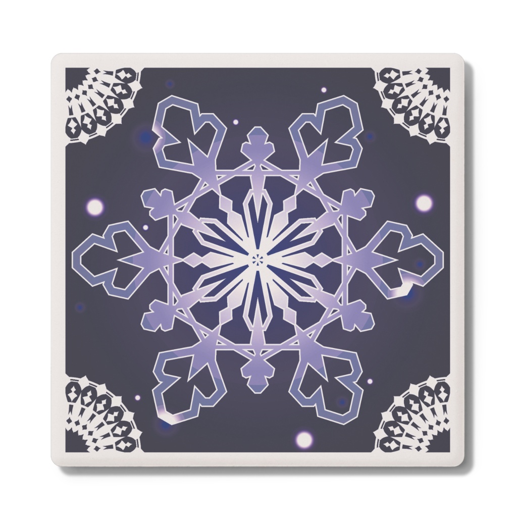 雪花コースター 01