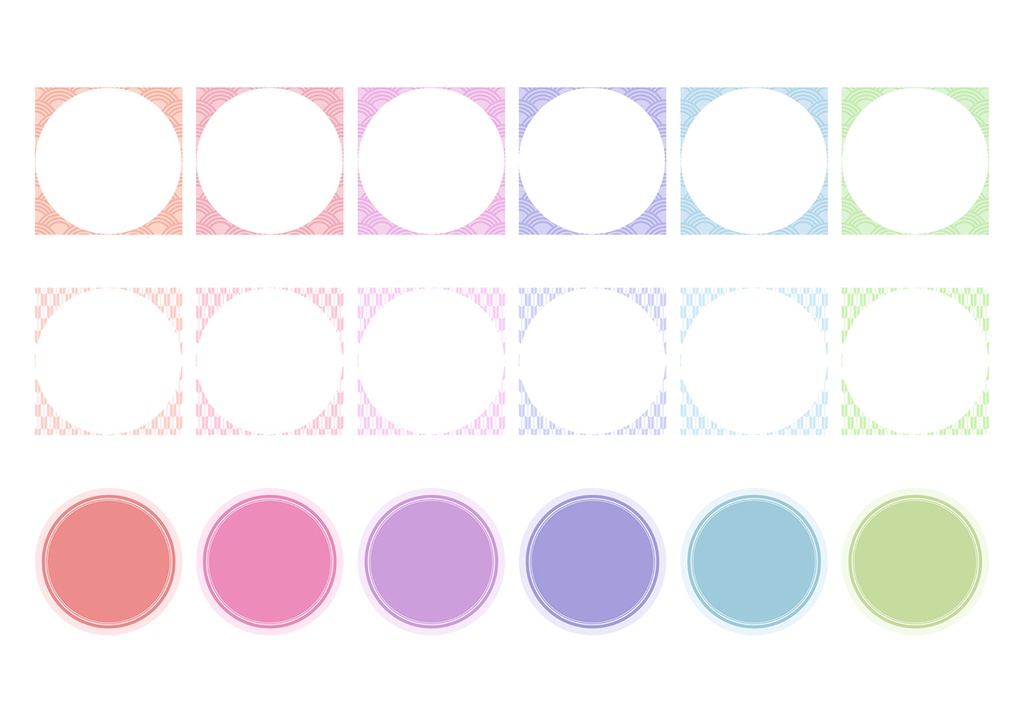 【web用】アイコンリング 桜