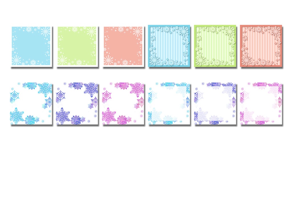 【スマホ向け】縦型背景 雪 01