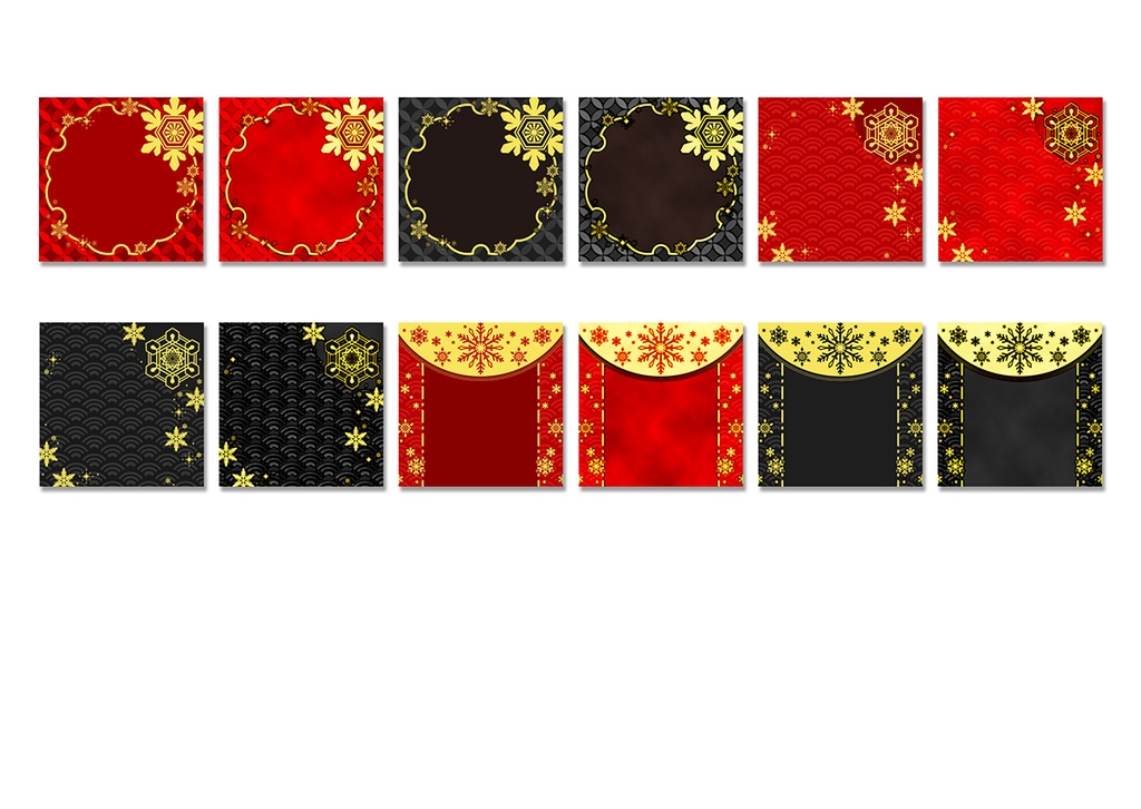 【スマホ向け】縦型背景 雪 03