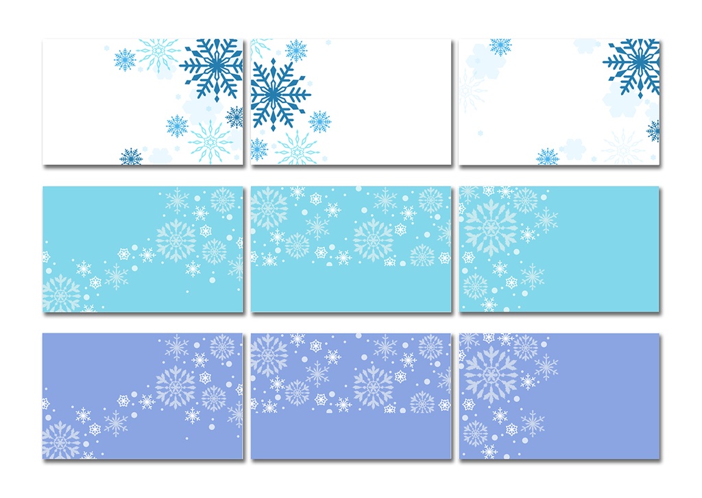 名刺テンプレート 001 【印刷向け解像度】