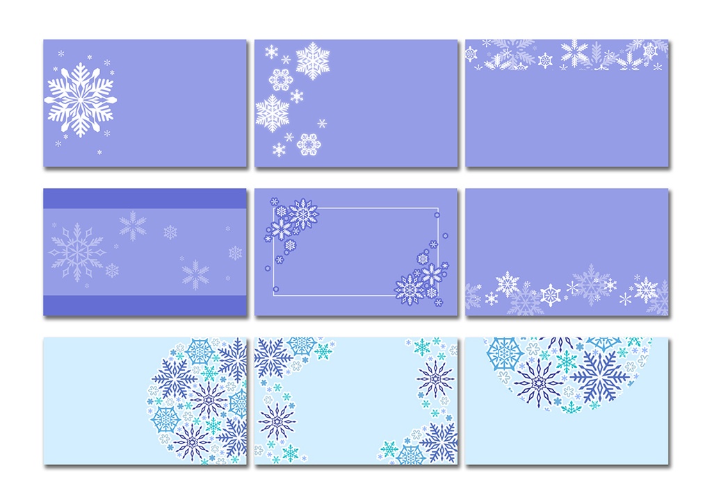 名刺テンプレート 002 【印刷向け解像度】