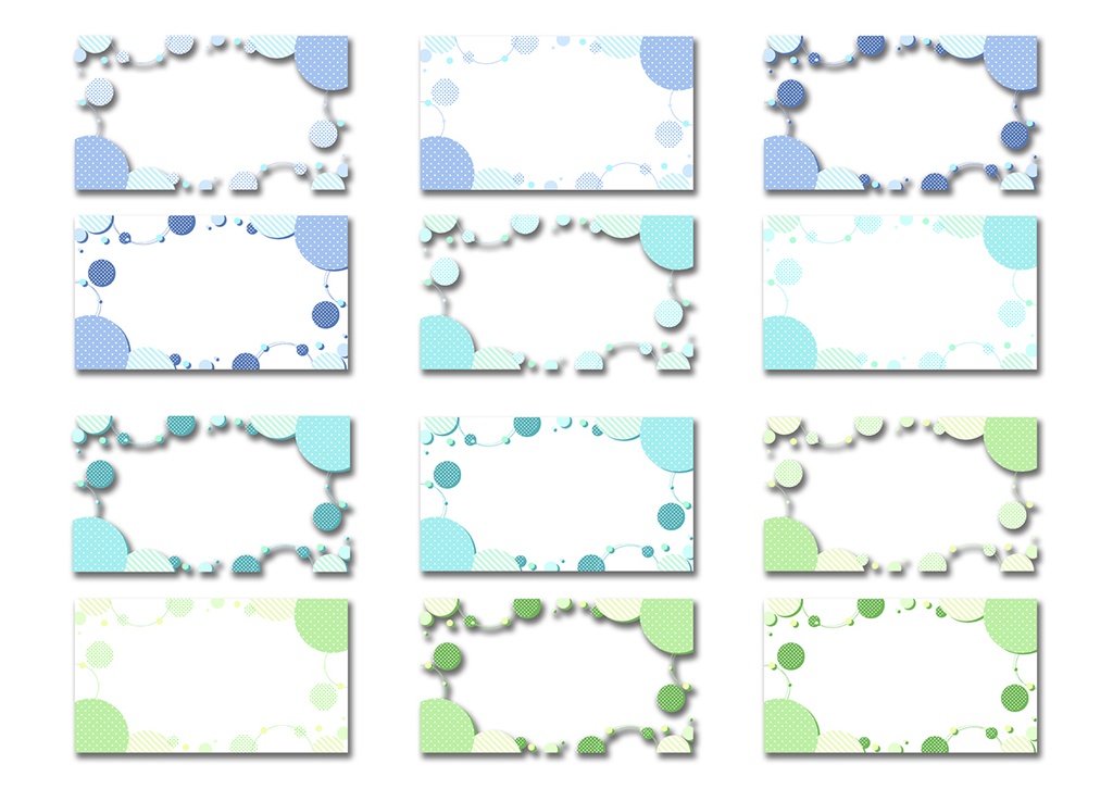 【16:9】背景素材 ドットもよう