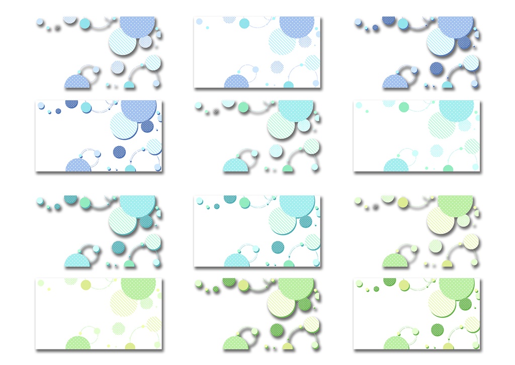 【16:9】背景素材 ドットもよう