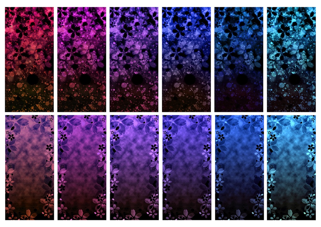 【スマホ向け】縦型背景 桜02