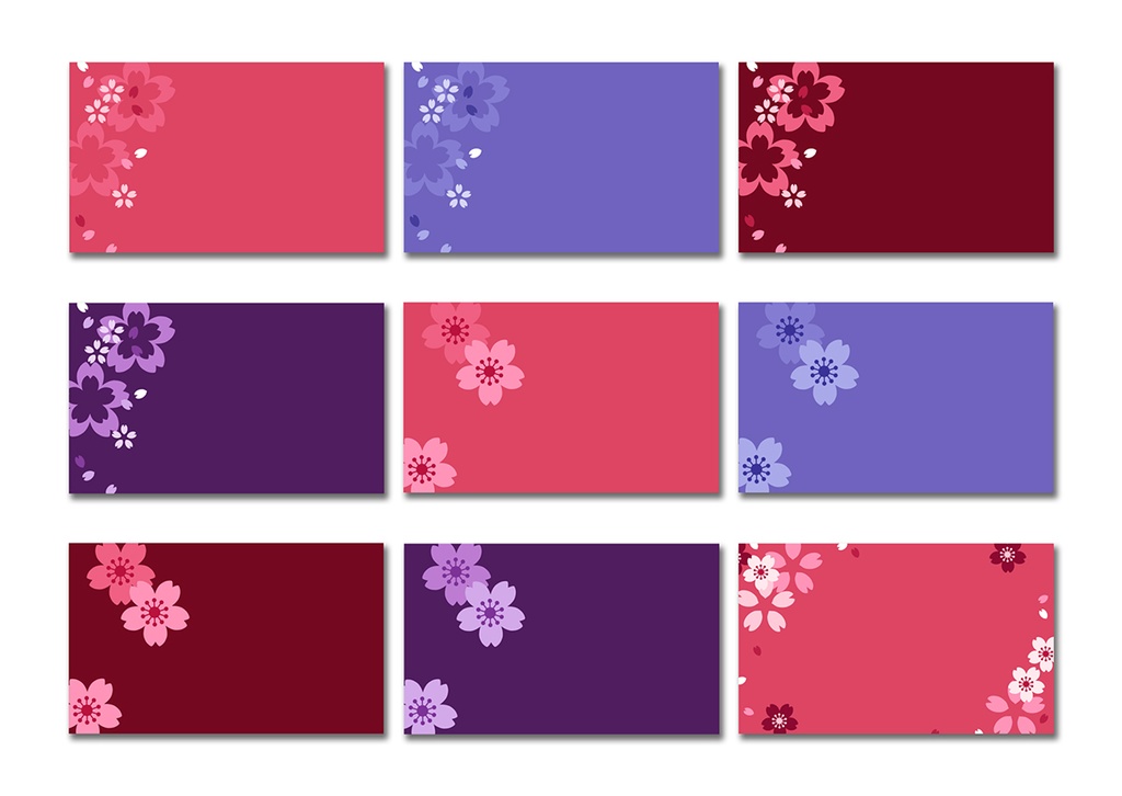 名刺テンプレート 003 【印刷向け解像度】