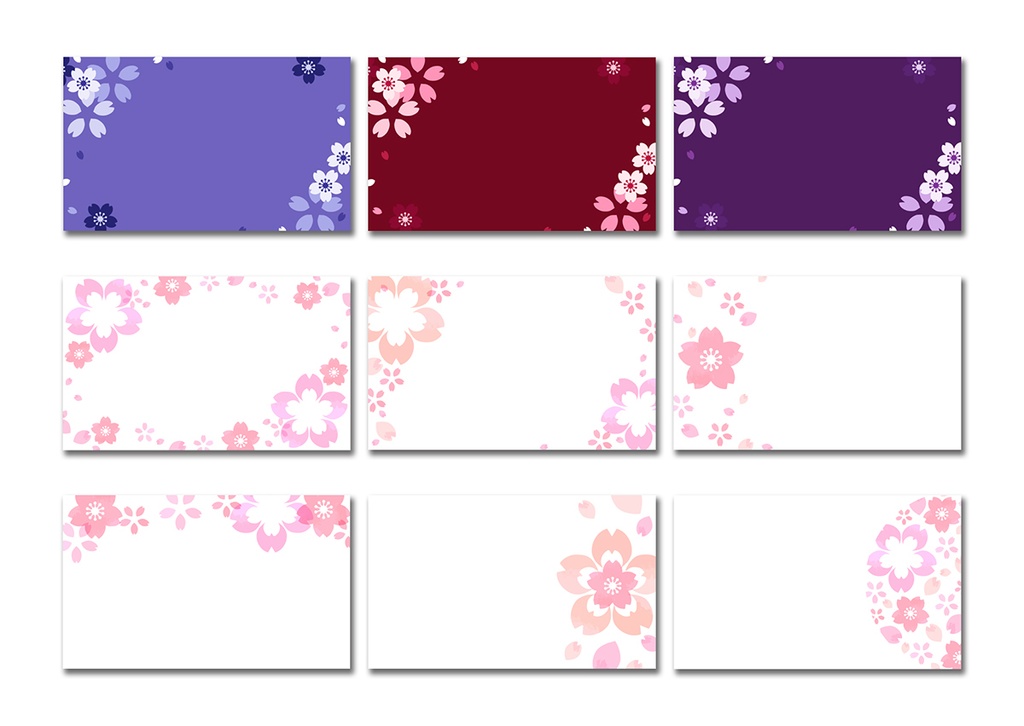 名刺テンプレート 003 【印刷向け解像度】