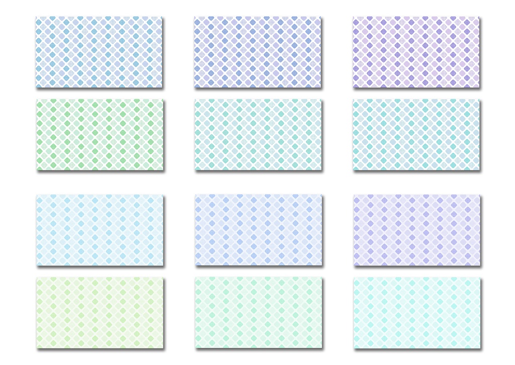 【16:9】パターン背景 青001