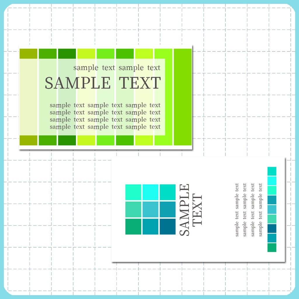 名刺テンプレート 004【印刷向け解像度】