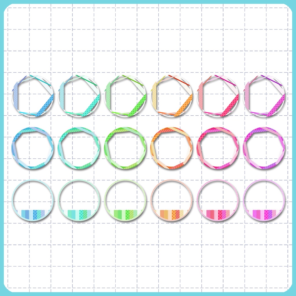 【web用】アイコンリング マステ