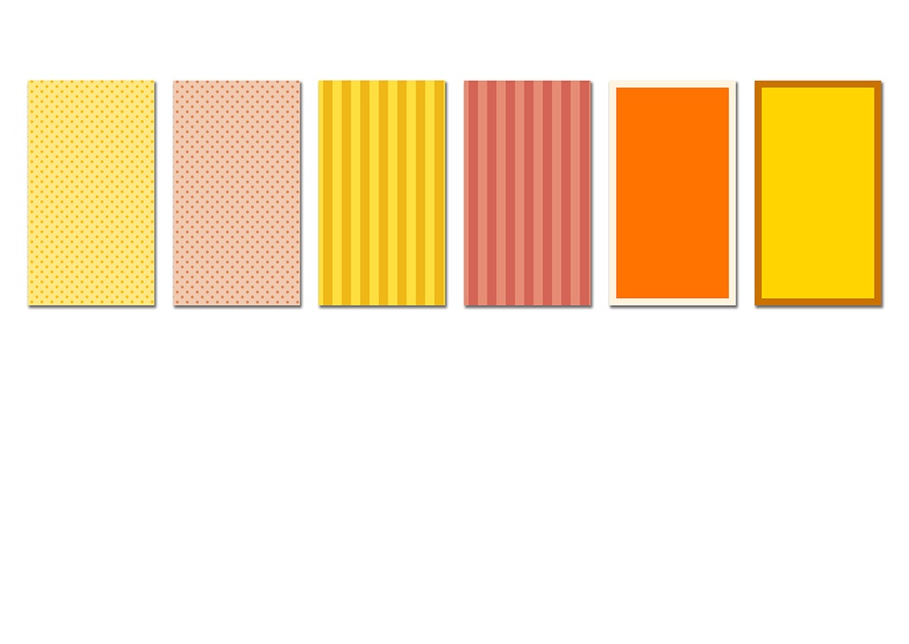 【スマホ向け】縦型背景 秋の黄色