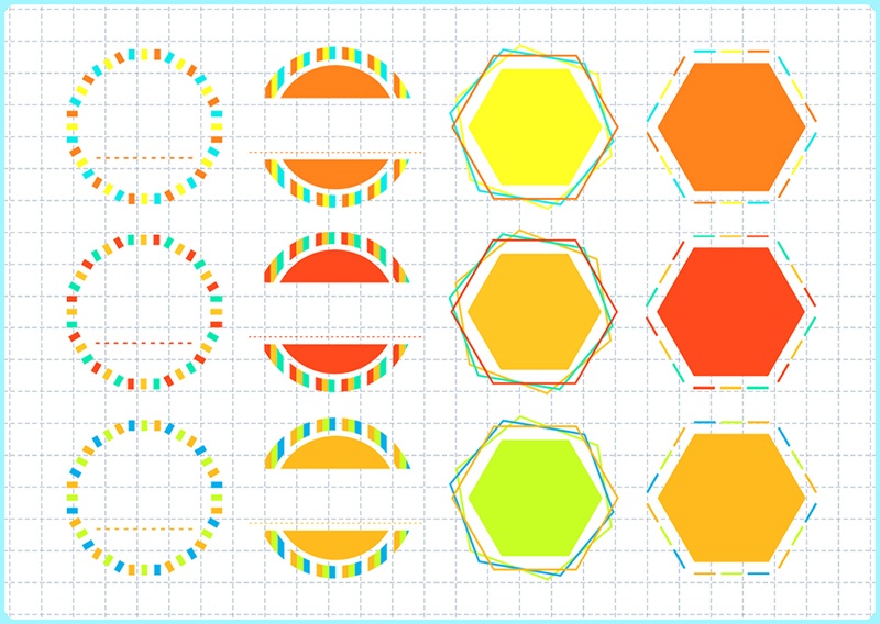 いろいろweb向けフレーム素材 001/無料版