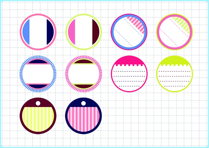 いろいろweb向けフレーム素材 001/無料版