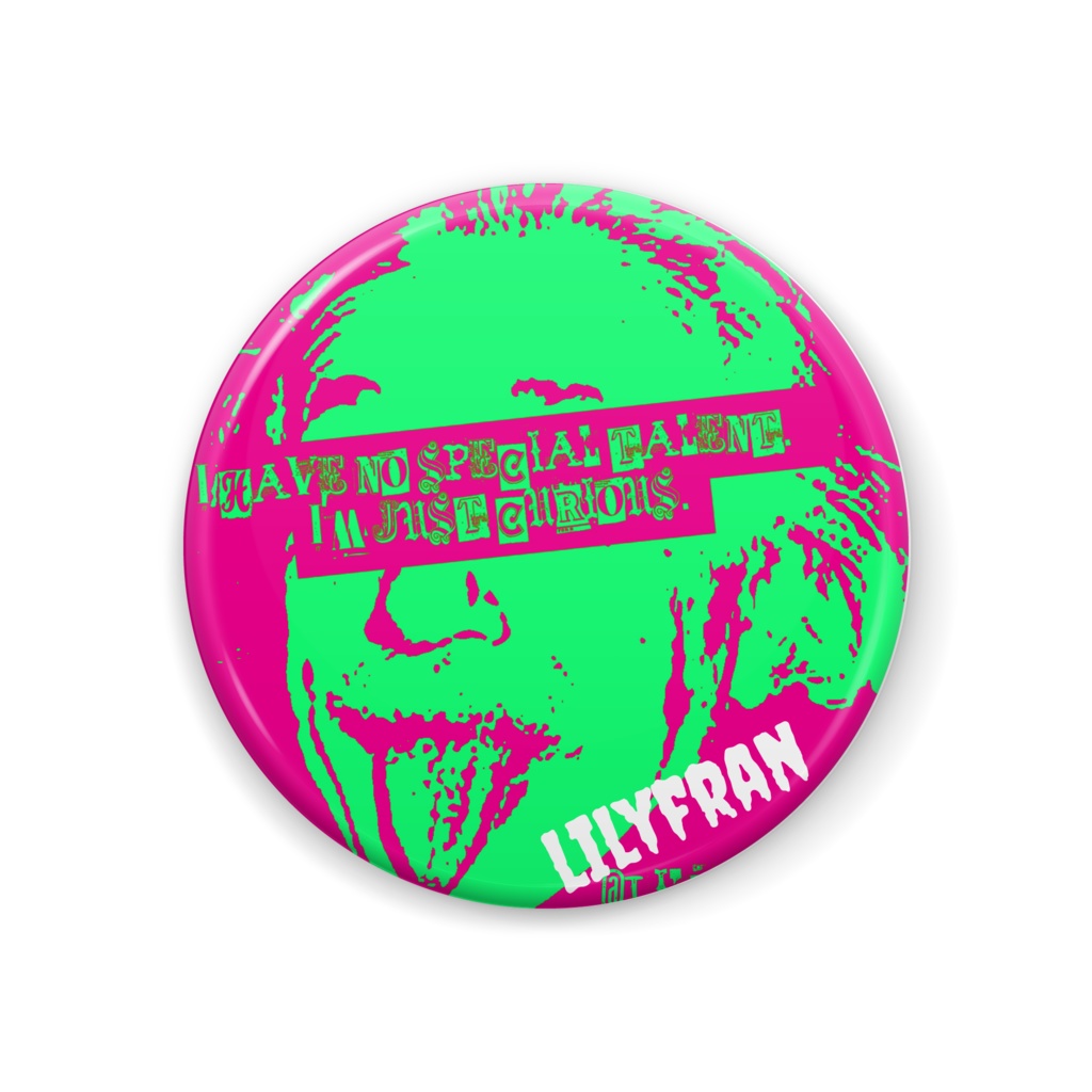 【MagicalSpell】アインシュタインネオンカンバッジ