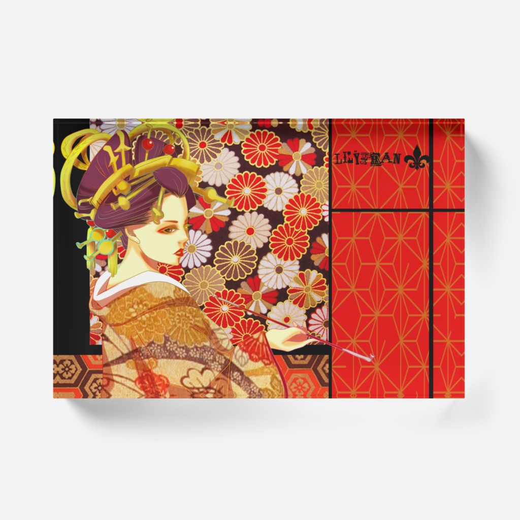 【LilyFran】花魁アクリルブロック