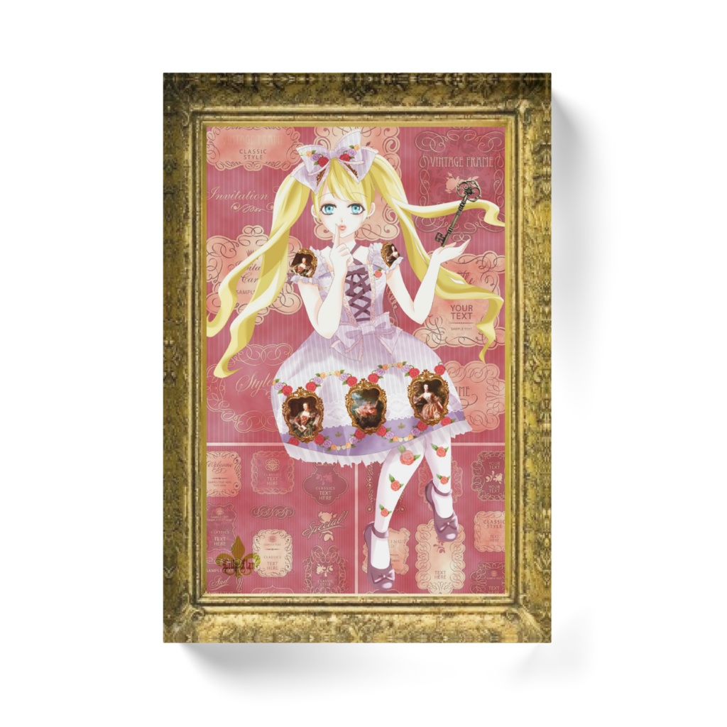 【LilyFran】ロリータアクリルブロック