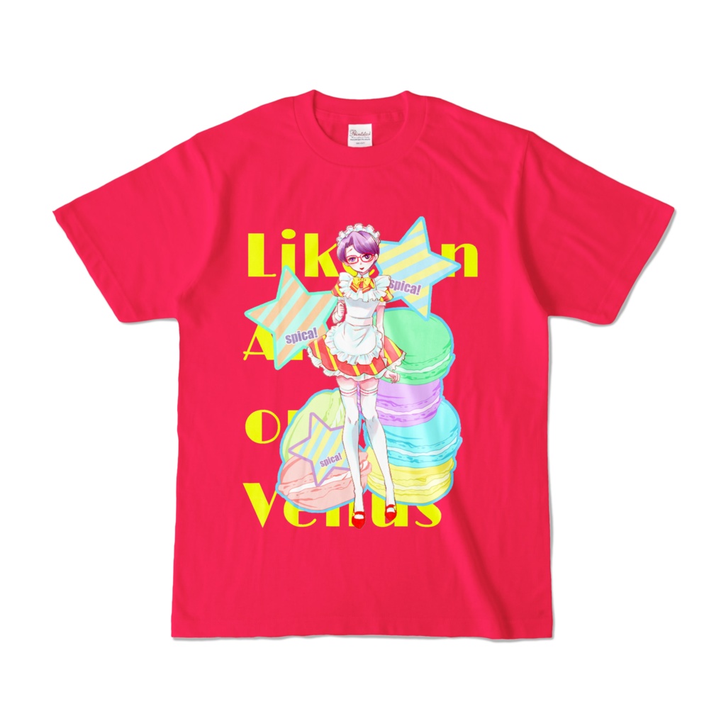 【Spica!】スイーツメイドTシャツ(ちぇりー)