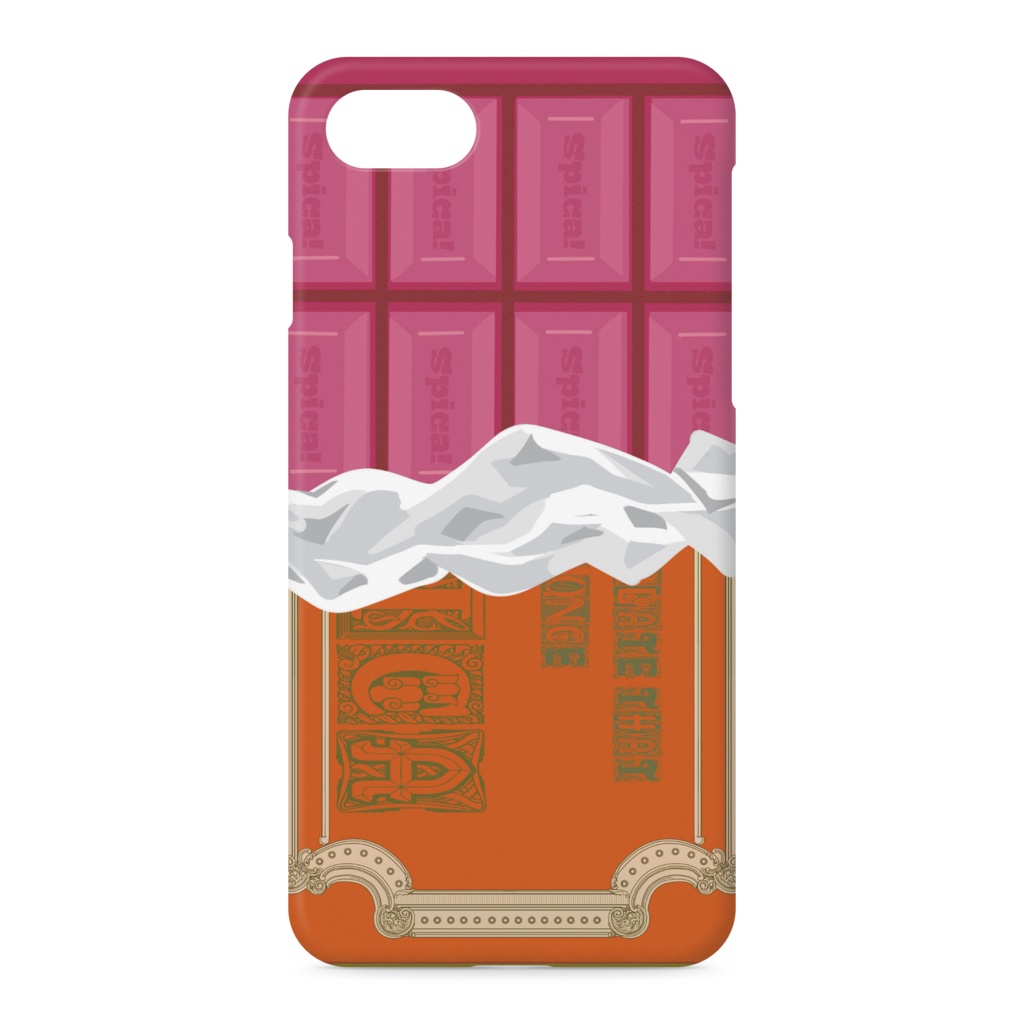 【Spica!】板チョコスマホカバー（ストロベリー）