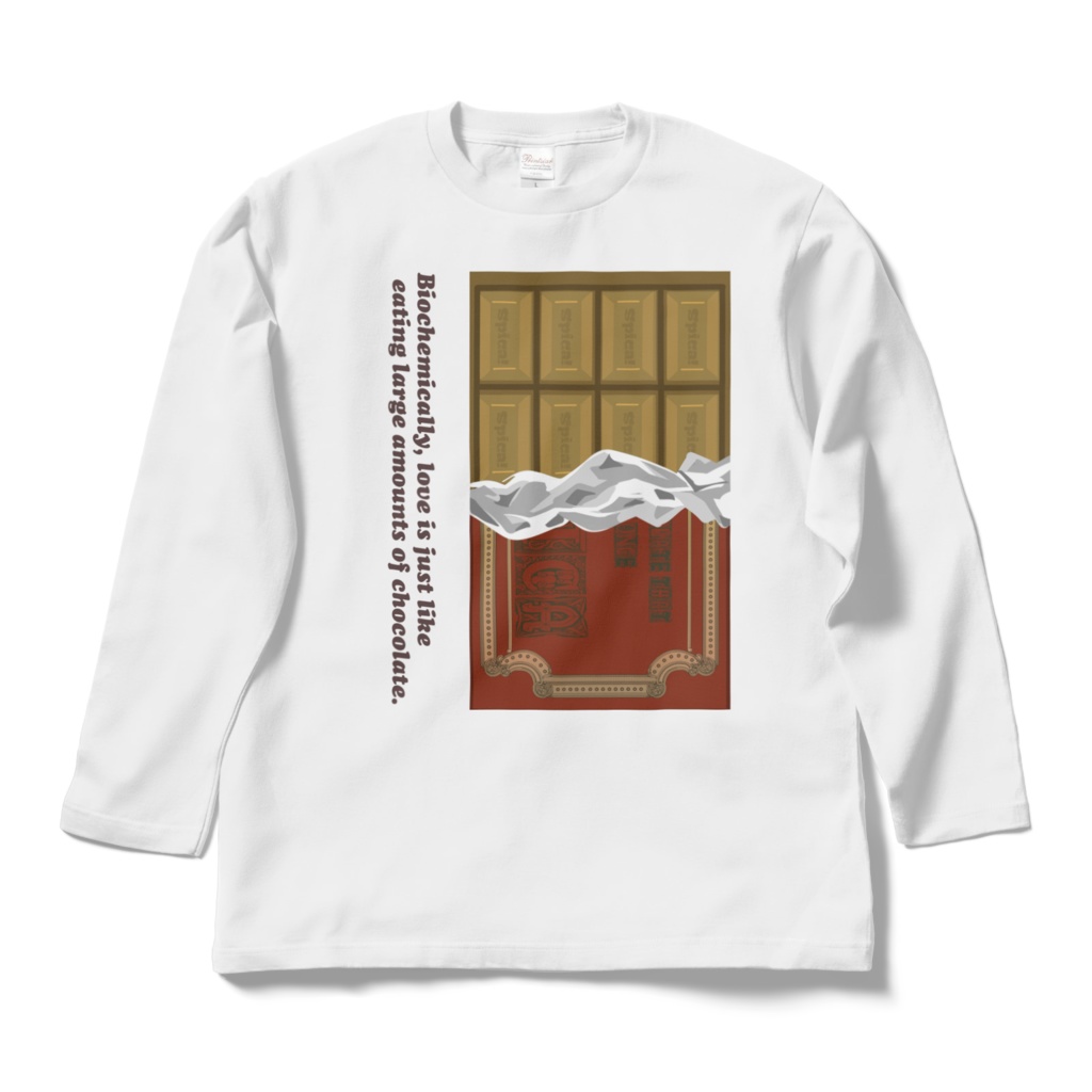 生化学の観点では、愛とはチョコレートを大量に食べるようなものだ。