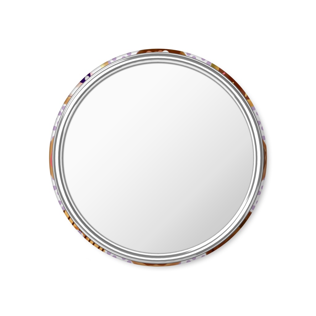 ドーナツ缶ミラー