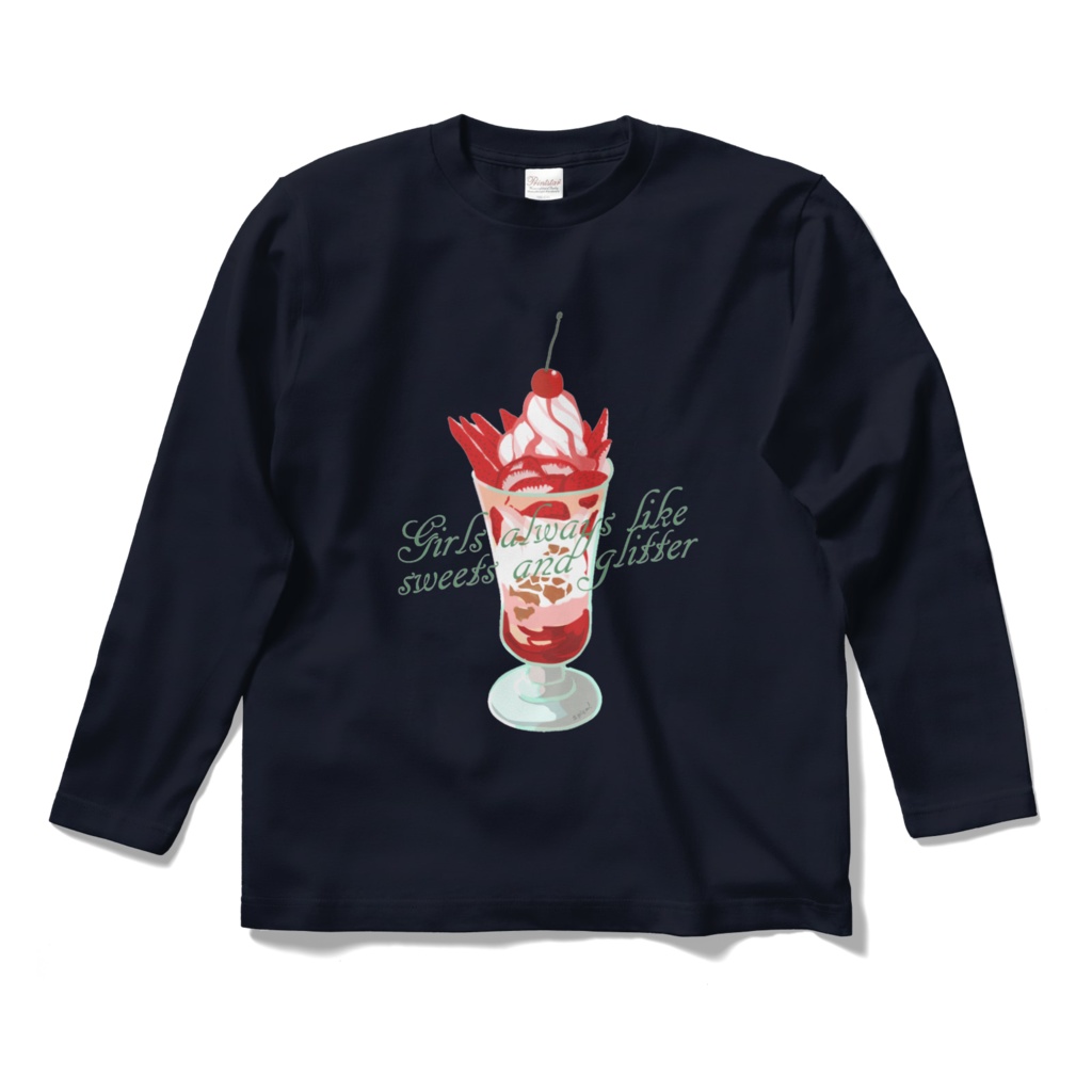 イチゴパフェ大好きロンT