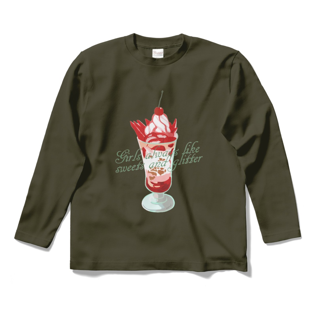 イチゴパフェ大好きロンT