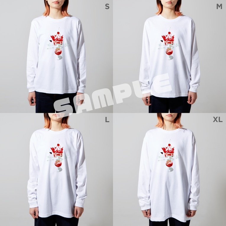 イチゴパフェ大好きロンT